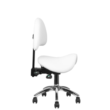 TABORET KOSMETYCZNY 249A BIAŁY Activ